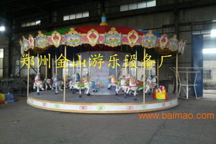 金山游乐 16座豪华转马，旋转木马厂家的匠心与梦想
